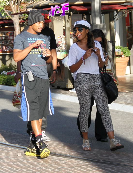 COUPLEDOM? Angela Simmons & Romeo PLAY COY At The Grove | The Young, Black,  and Fabulous®